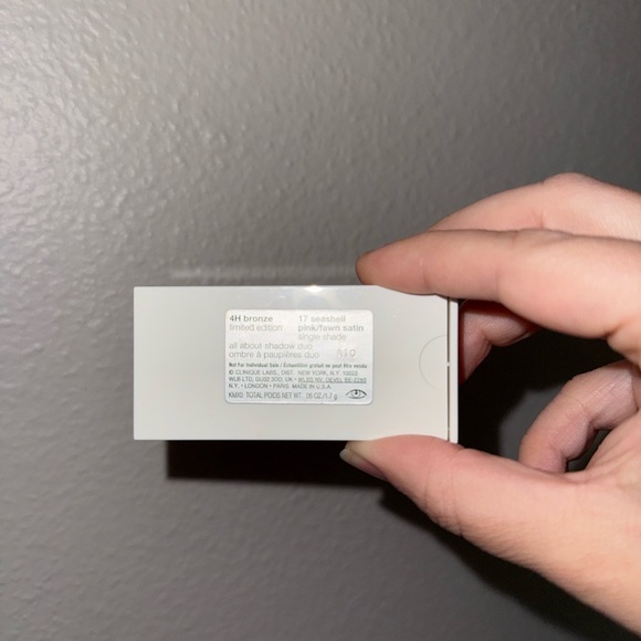 New Never Used Clinique Dual Tone Bronze Seashell Pink Fawn Satin Eyeshadow 💗 - Picture 6 of 15